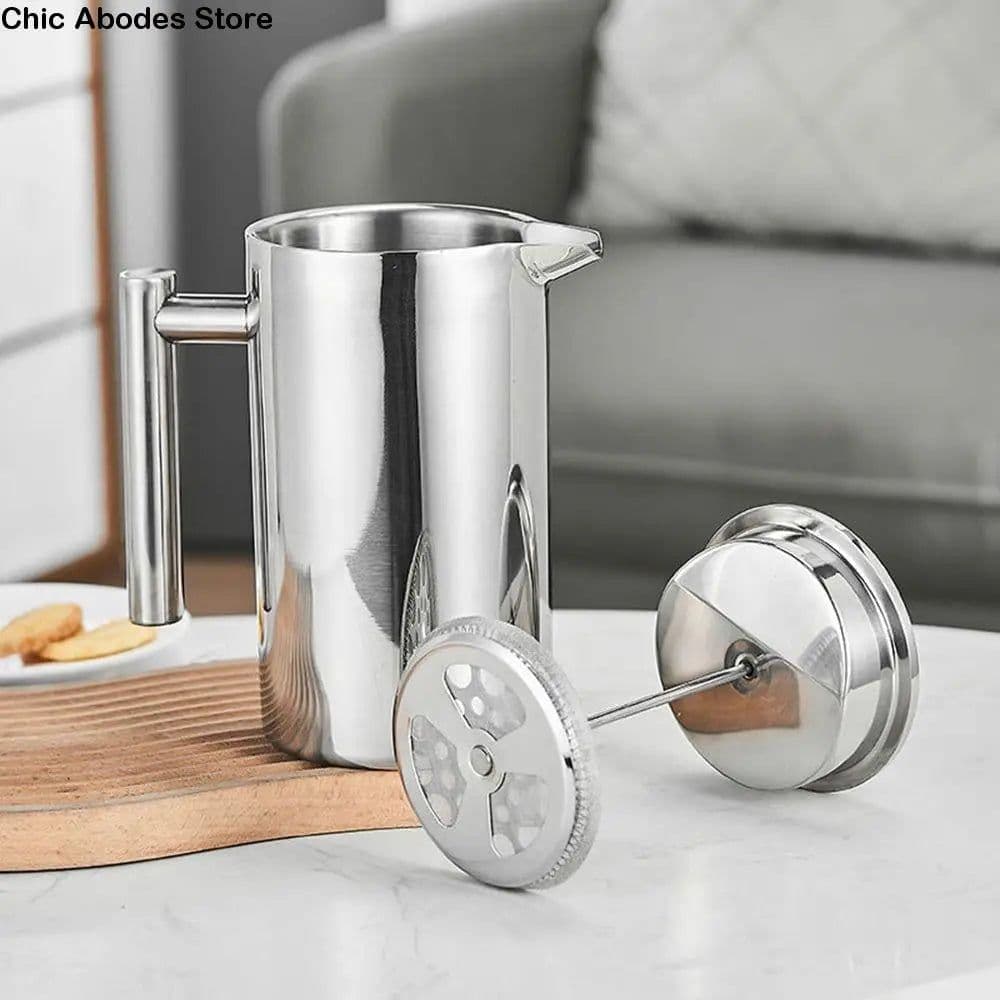 image-350ml Stainless Steel French Press Coffee Maker