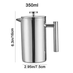 image-350ml Stainless Steel French Press Coffee Maker
