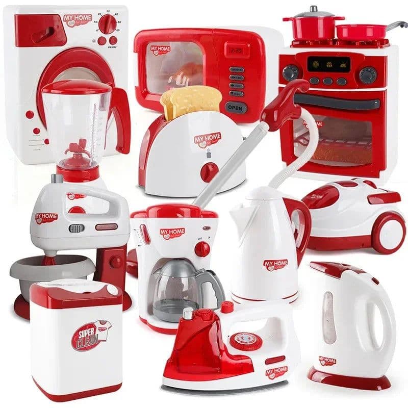 image-Songyi Pretend Play Kitchen Appliances Toy Set