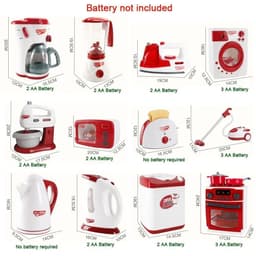 image-Songyi Pretend Play Kitchen Appliances Toy Set