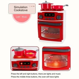 image-Songyi Pretend Play Kitchen Appliances Toy Set
