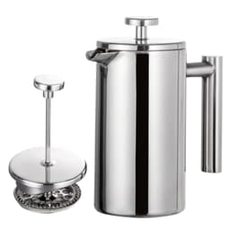 image-Stainless Steel French Press Coffee Maker 1L