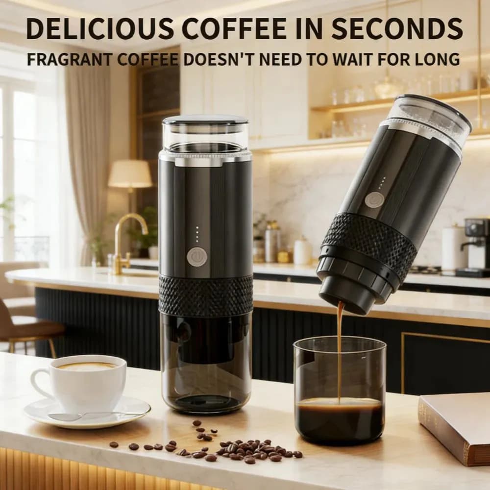 image-JFBONIN CM-1999 Portable Coffee Maker