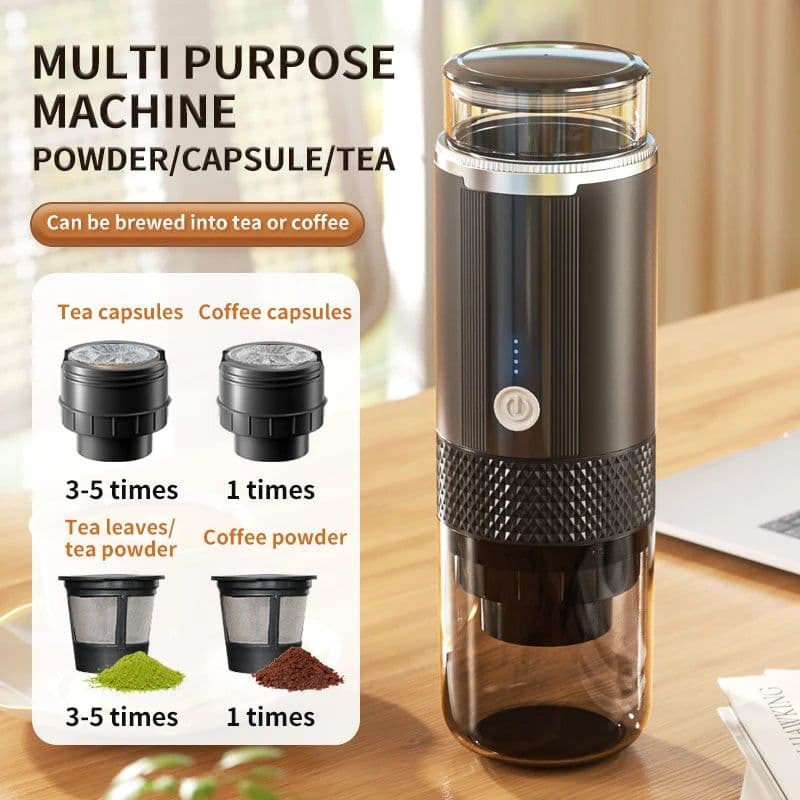 image-JFBONIN CM-1999 Portable Coffee Maker