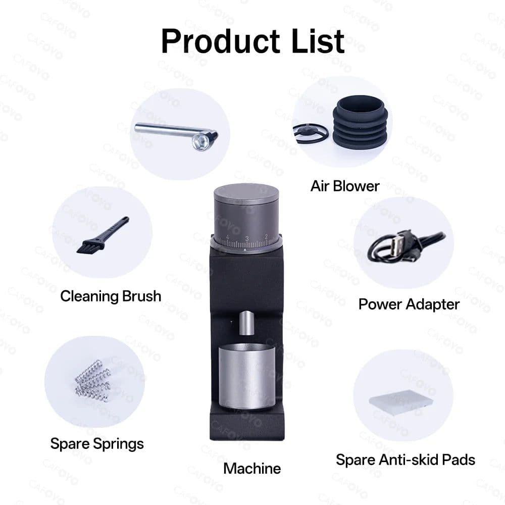 image-CAFOVO FR-005mini Portable Electric Coffee Grinder