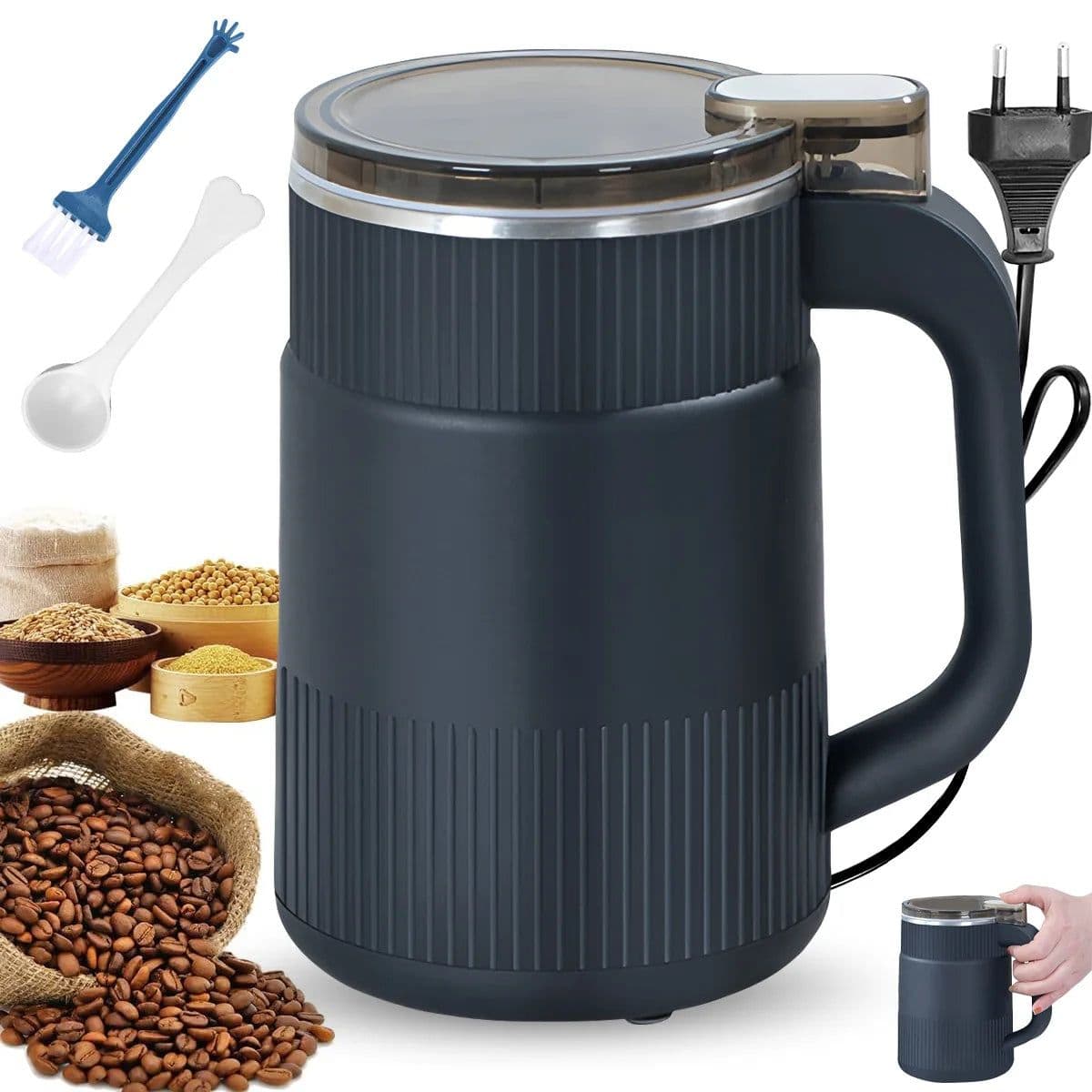 image-Grinding Machine Coffee Bean Grinder Powder Mill