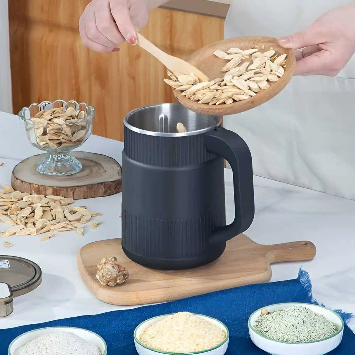 image-Grinding Machine Coffee Bean Grinder Powder Mill