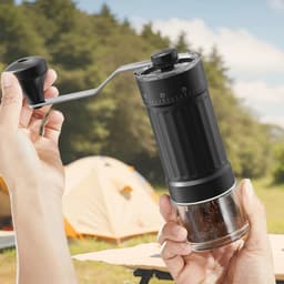 image-Manual Coffee Grinder, 40 Settings, 30g Capacity, Ceramic Burr