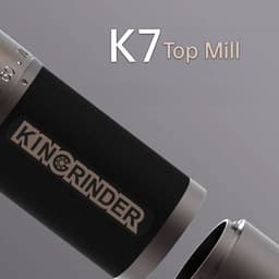 image-Kingrinder K7 Manual Coffee Grinder 35g Titanium Burr