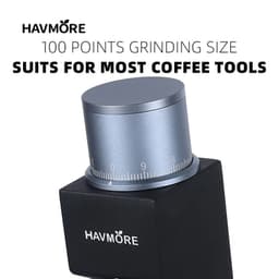 image-HAVMORE EMG05 Mini Burr Coffee Grinder