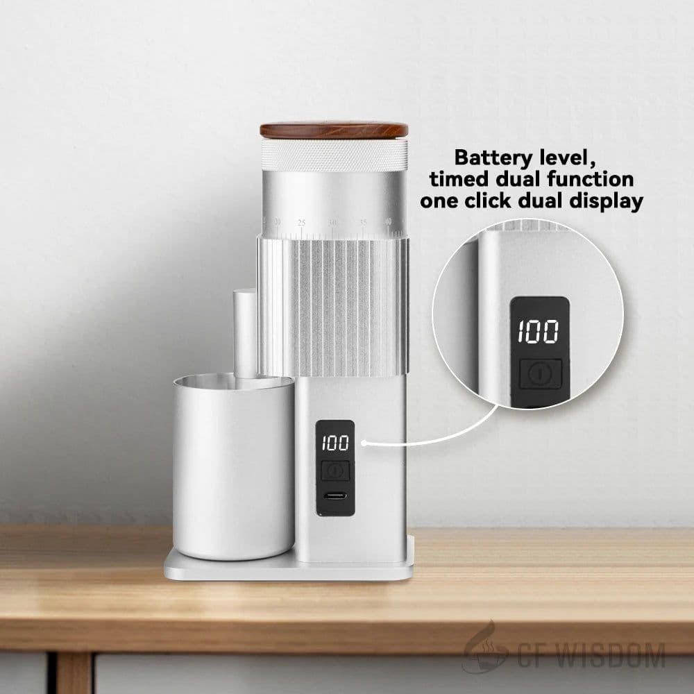 image-CF Wisdom Portable Electric Coffee Grinder