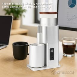 image-CF Wisdom Portable Electric Coffee Grinder