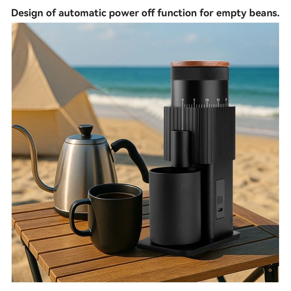 image-CF Wisdom Portable Electric Coffee Grinder