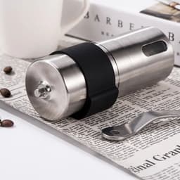 image-Steel Manual Coffee Grinder Portable 13/18cm
