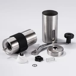 image-Steel Manual Coffee Grinder Portable 13/18cm