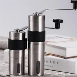 image-Steel Manual Coffee Grinder Portable 13/18cm