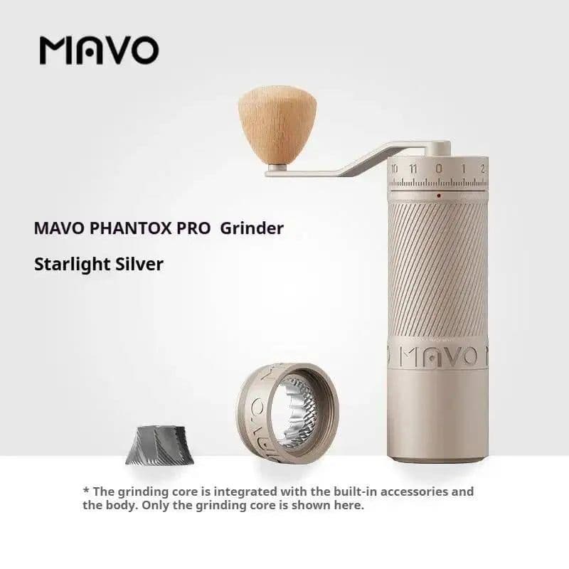 image-Mavo Phantox Pro Manual Coffee Grinder 45mm Burr