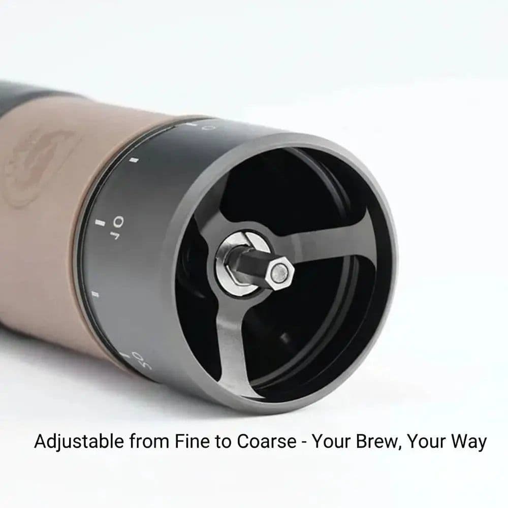 image-RECAFIMIL Manual Coffee Grinder, Adjustable Burr, 30g