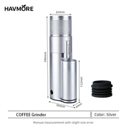 image-HAVMORE EMG99 Electric Burr Grinder 11-Level