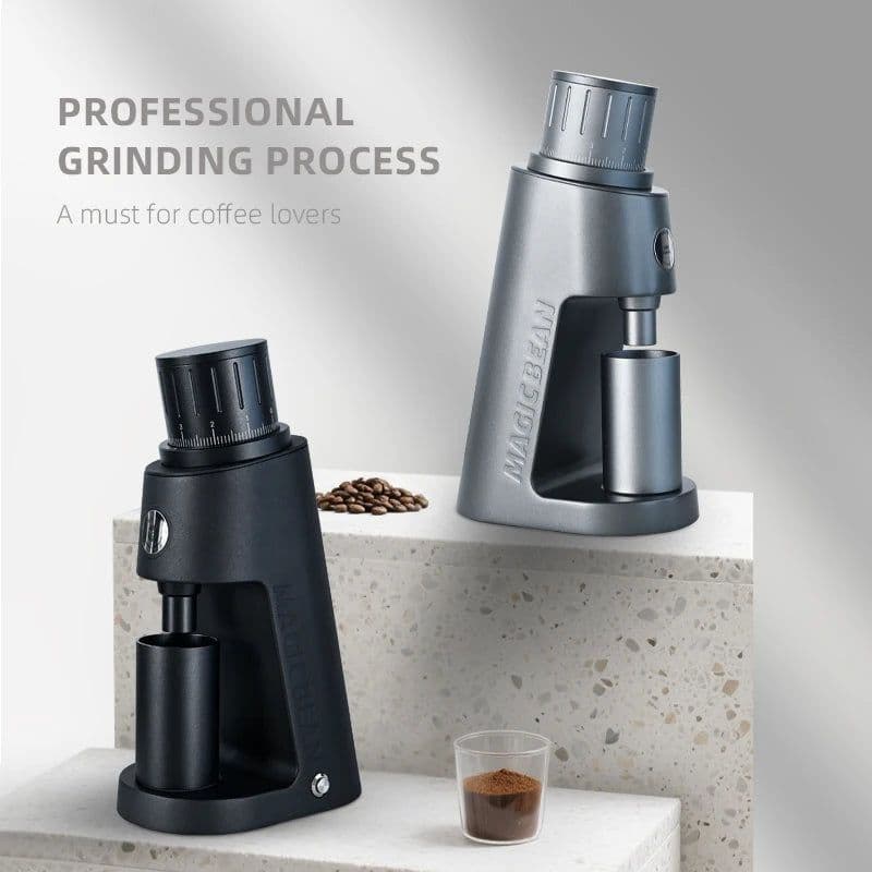 image-HAVMORE EMG99 Electric Burr Grinder 11-Level