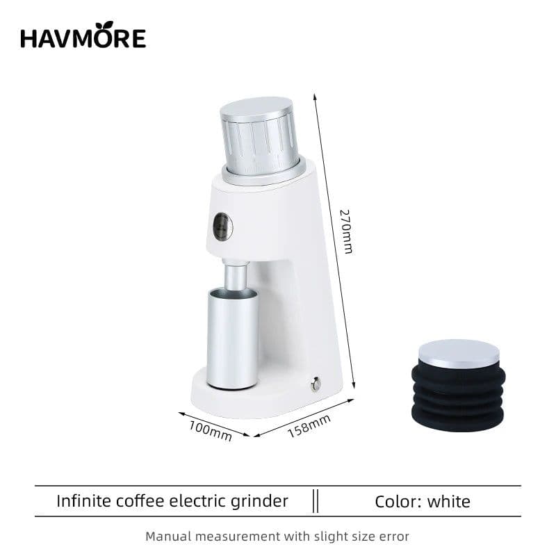 image-HAVMORE EMG99 Electric Burr Grinder 11-Level