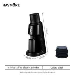 image-HAVMORE EMG99 Electric Burr Grinder 11-Level