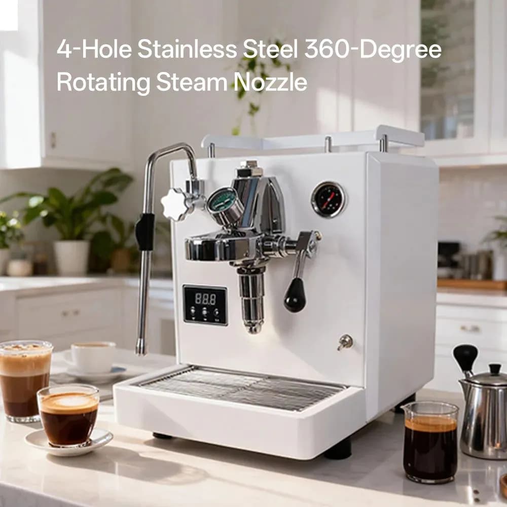 image-CAFOVO E133 Espresso Machine Dual Boiler PID