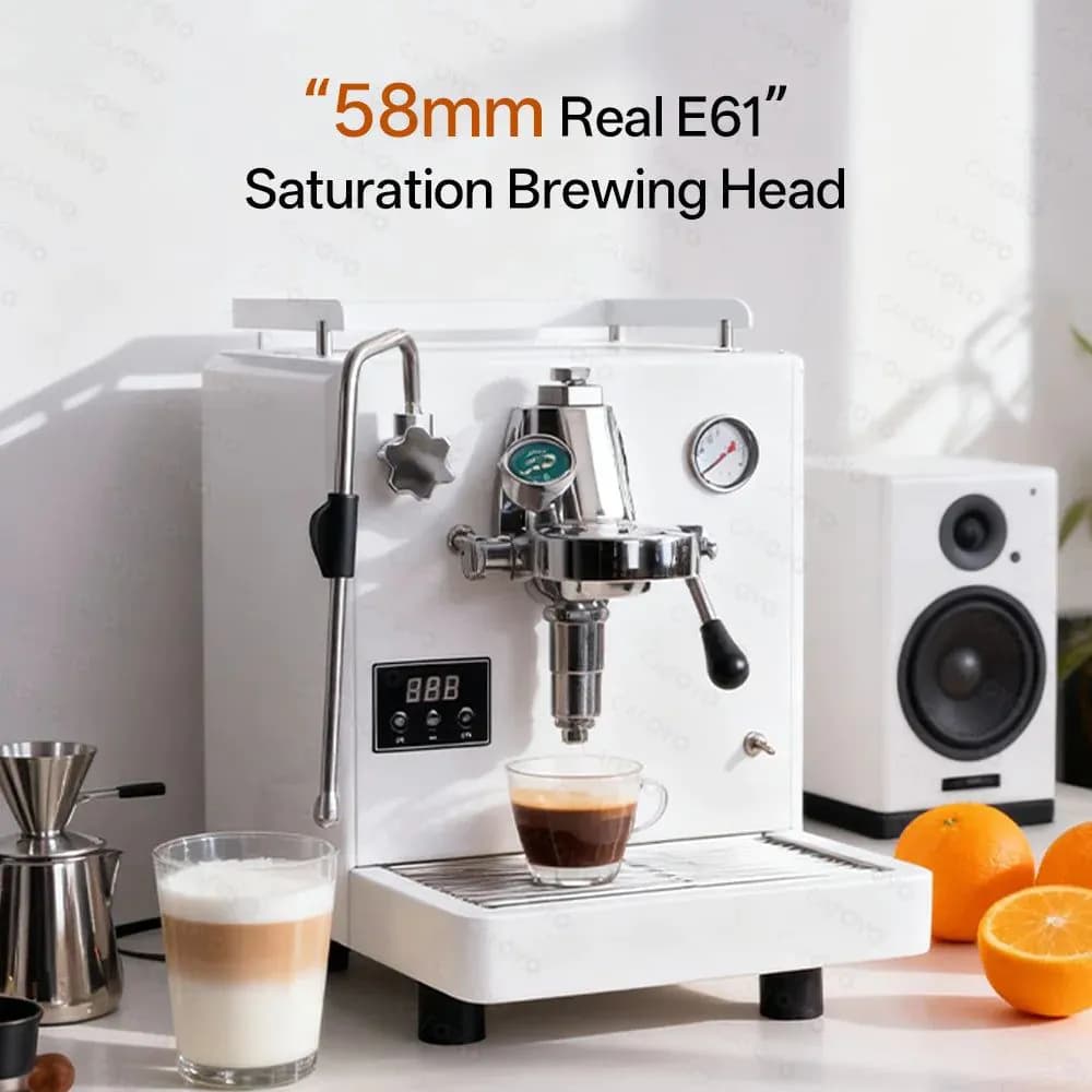 image-CAFOVO E133 Espresso Machine Dual Boiler PID