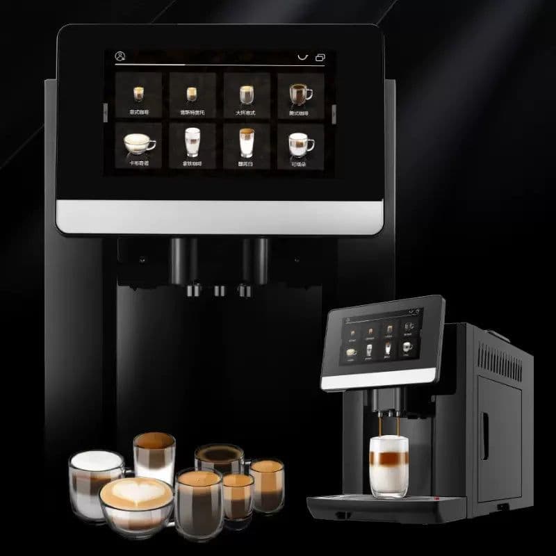 image-ITOP IT-CM-OFT50 One-Touch Automatic Coffee Maker 19Bar