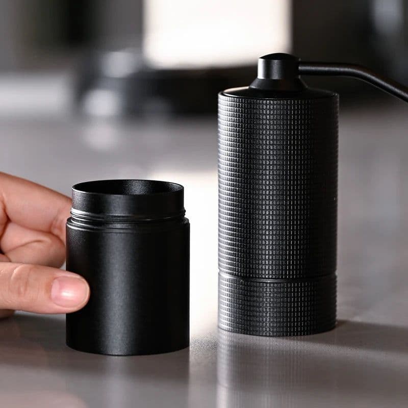 image-Manual Coffee Grinder KJ-SY12 Stainless Steel Burr