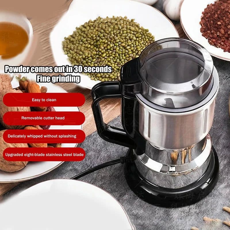 image-300W Stainless Steel Electric Coffee Grinder