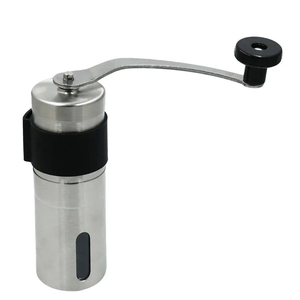 image-Manual Coffee Grinder, Portable Stainless Steel, Adjustable