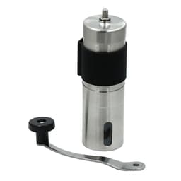 image-Manual Coffee Grinder, Portable Stainless Steel, Adjustable