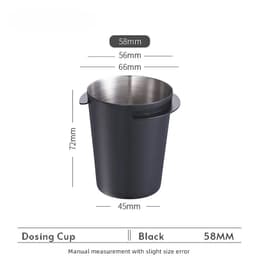 image-Stainless Steel Coffee Dosing Cup 51/53/58mm