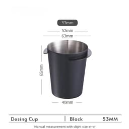 image-Stainless Steel Coffee Dosing Cup 51/53/58mm