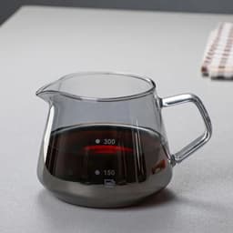 image-Pour Over Coffee Maker Set, 400ml Borosilicate Glass