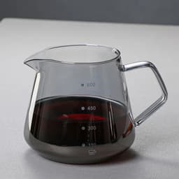 image-Pour Over Coffee Maker Set, 400ml Borosilicate Glass