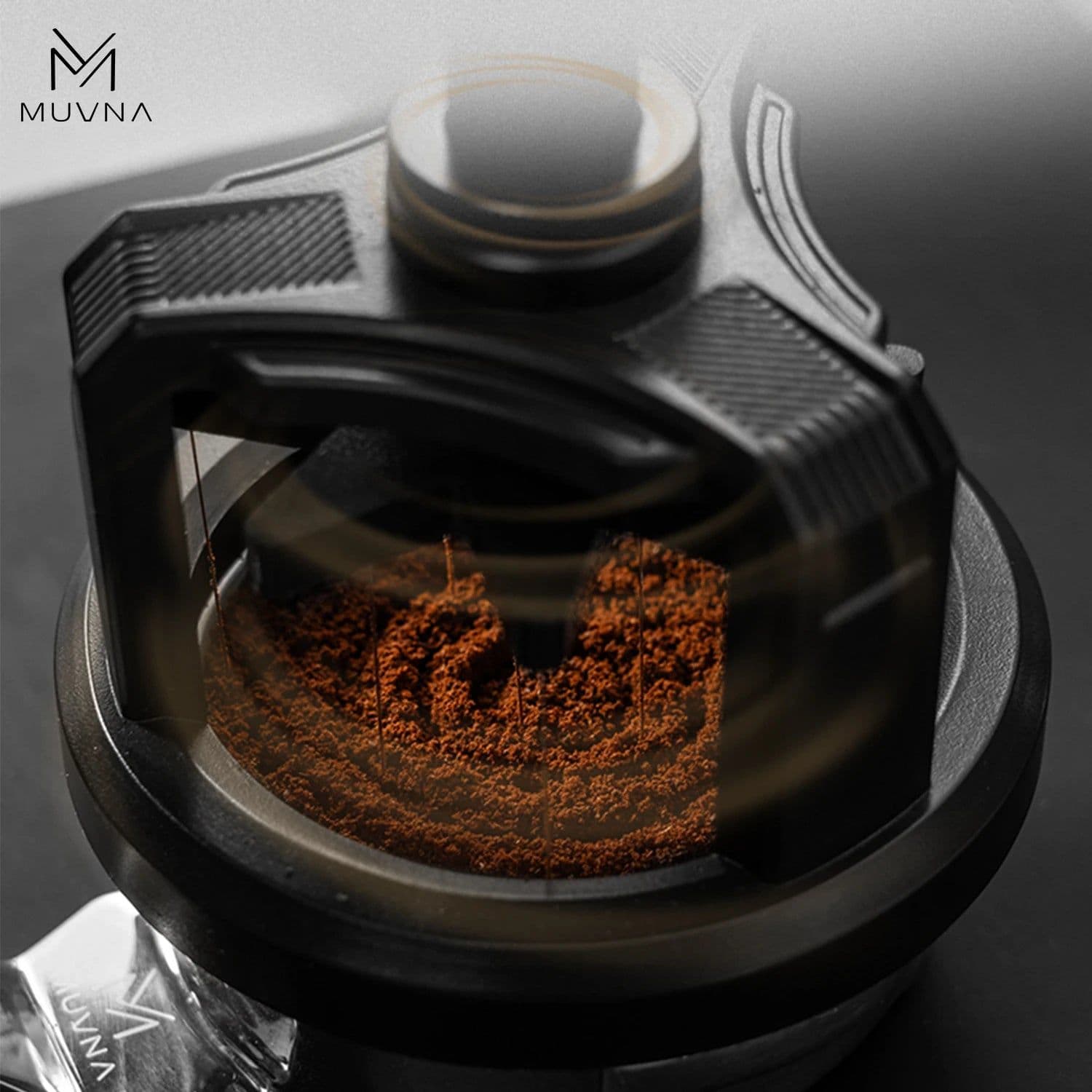 image-MUVNA Teemo Automatic WDT Espresso Needle Distributor