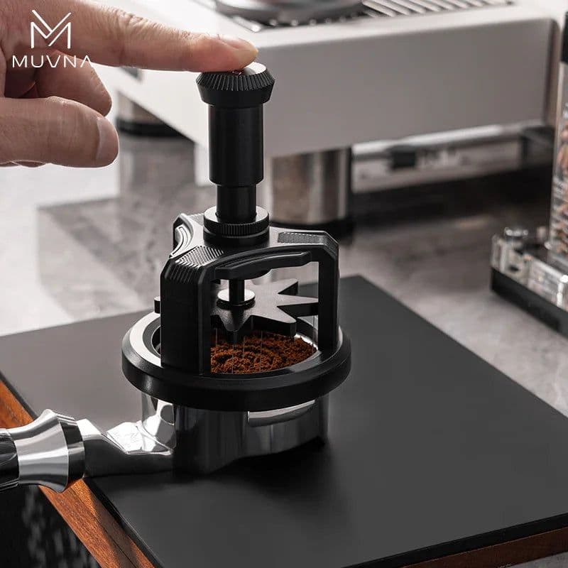 image-MUVNA Teemo Automatic WDT Espresso Needle Distributor