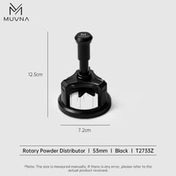 image-MUVNA Teemo Automatic WDT Espresso Needle Distributor
