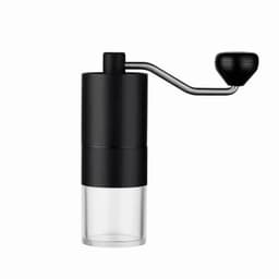 image-Manual Coffee Grinder with Ceramic Burr and Stainless Steel