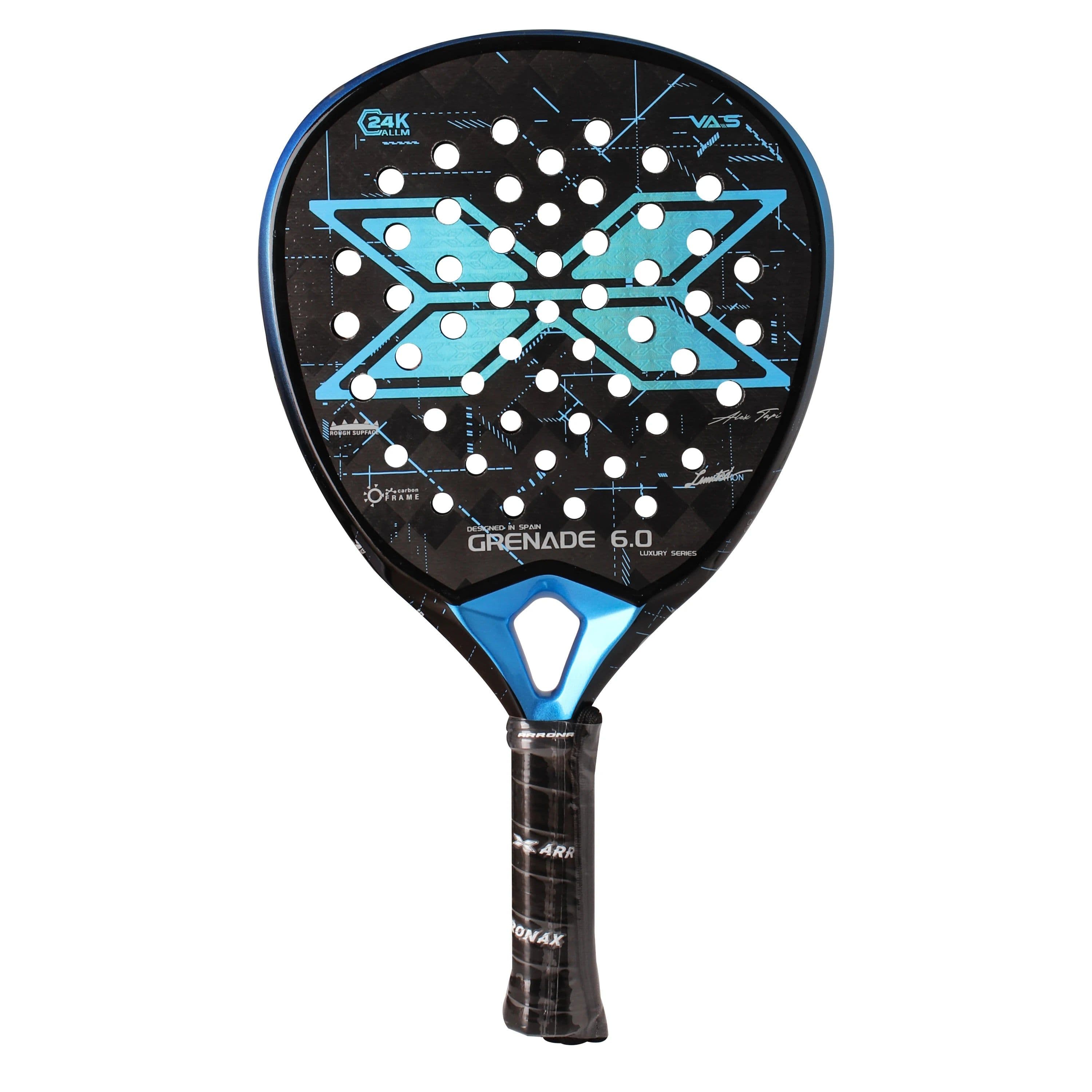 image-Arronax 24K Carbon Padel Racket Diamond Shape