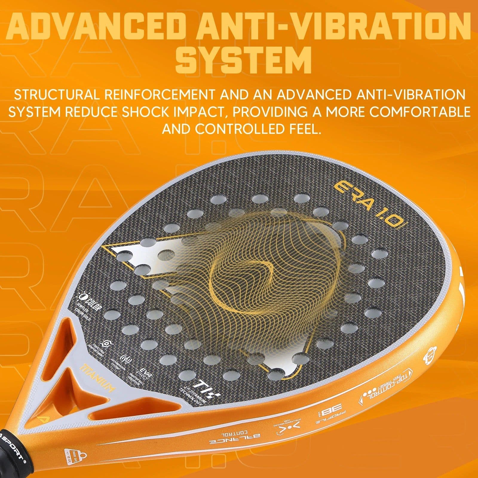 image-AMA Sport ERA 1.0 Titanium Padel Racket P92