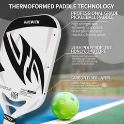 image-HT-RY002S Pickleball Paddle Carbon Fiber T700