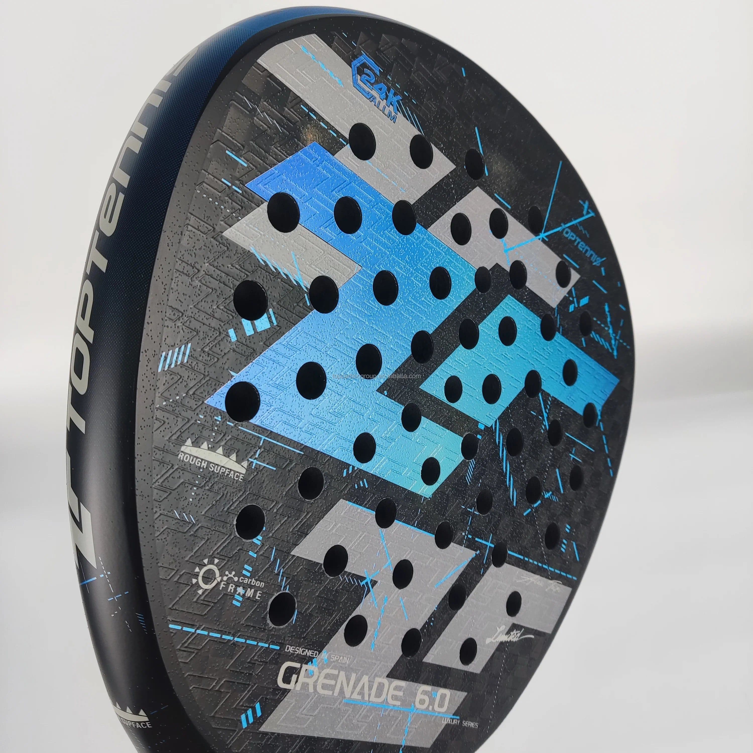 image-TopTennis Carbon Fiber Padel Racket PTR-B001 370g