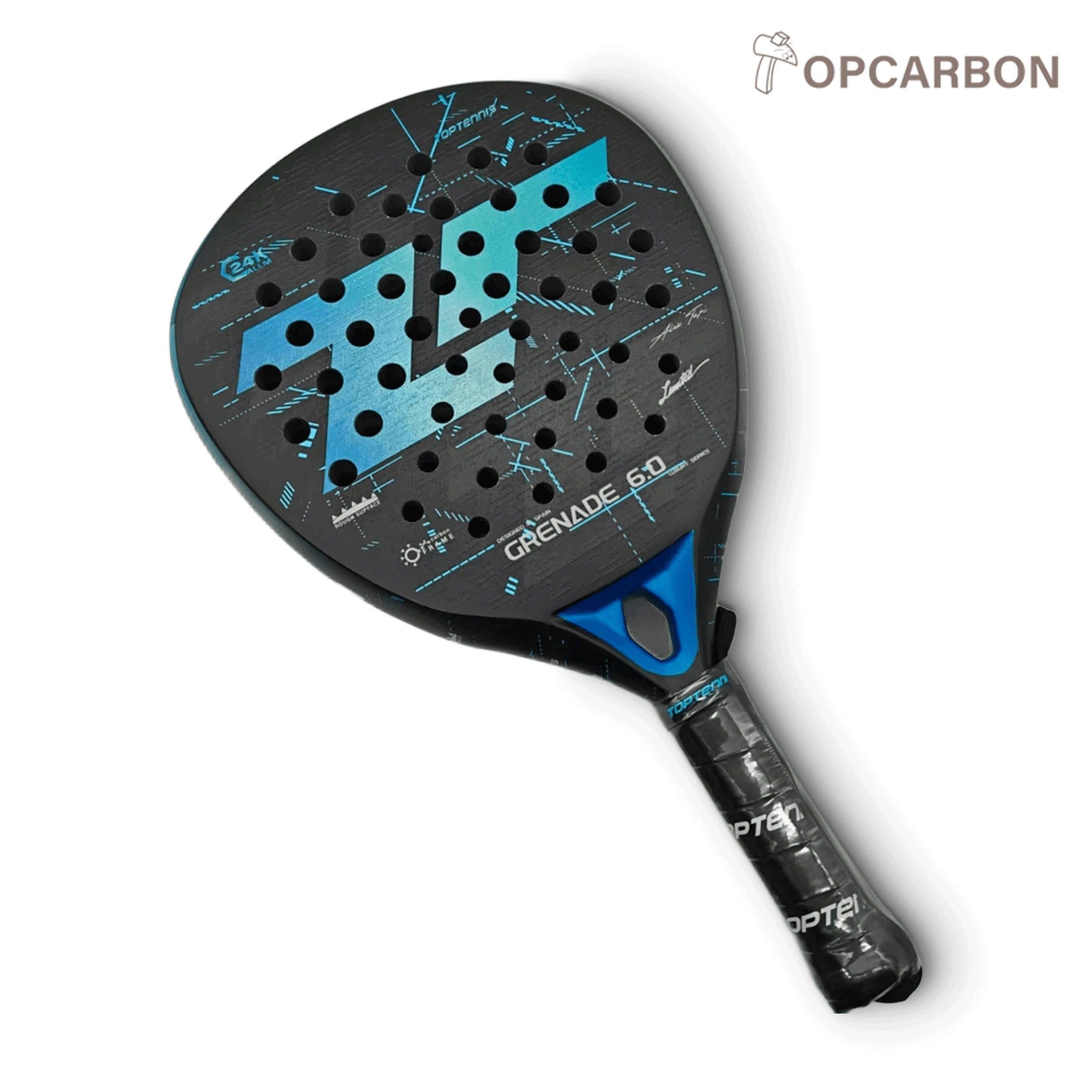 image-TopTennis Carbon Fiber Padel Racket PTR-B001 370g