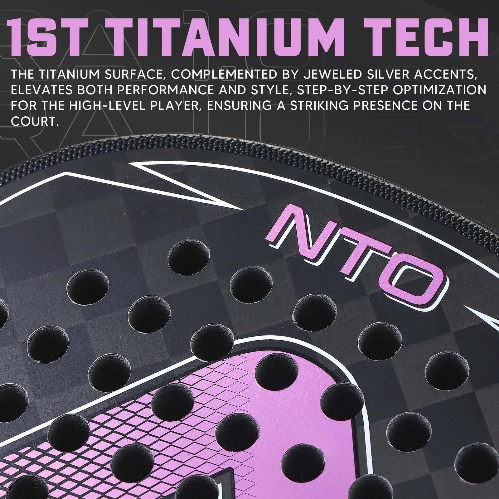 image-AMA SPORT NTO Padel Racket 18K Carbon Diamond