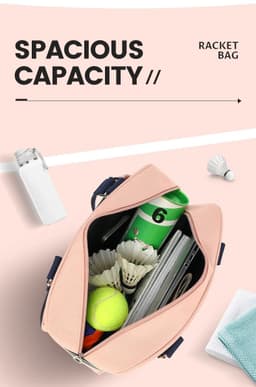 image-Speliko Tennis Badminton Padel Racket Bag