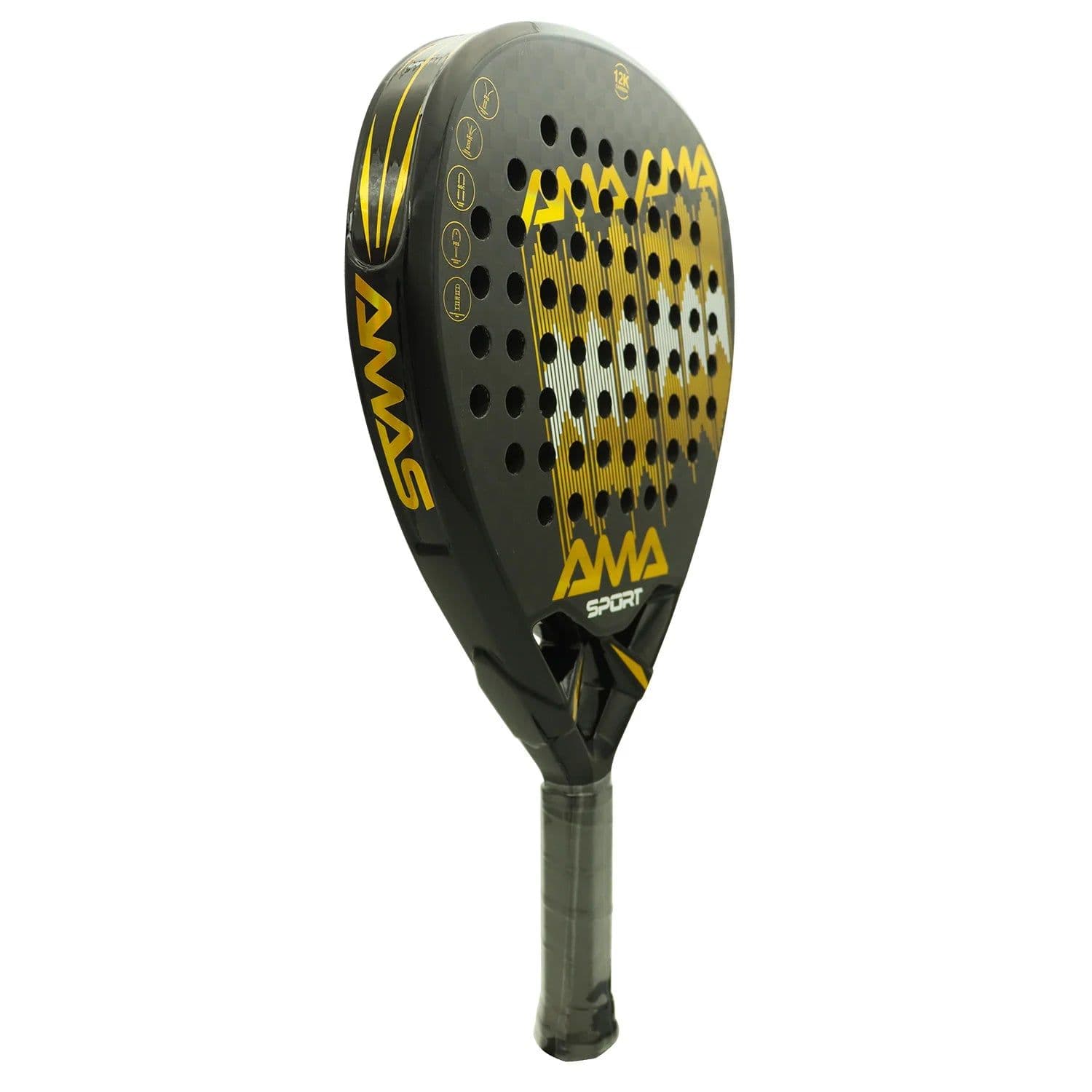 image-AMASPORT P90 12K Carbon Padel Racket