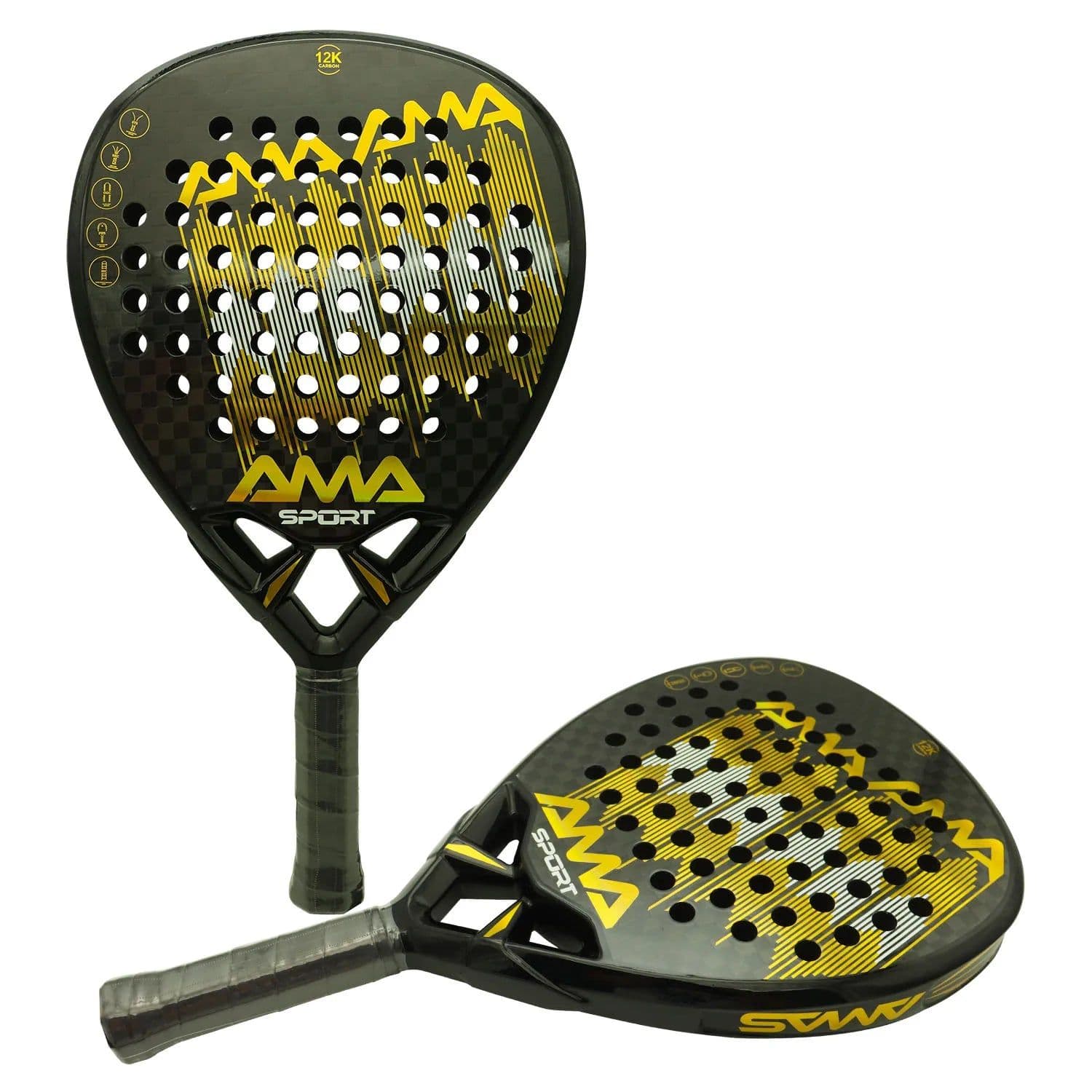 image-AMASPORT P90 12K Carbon Padel Racket